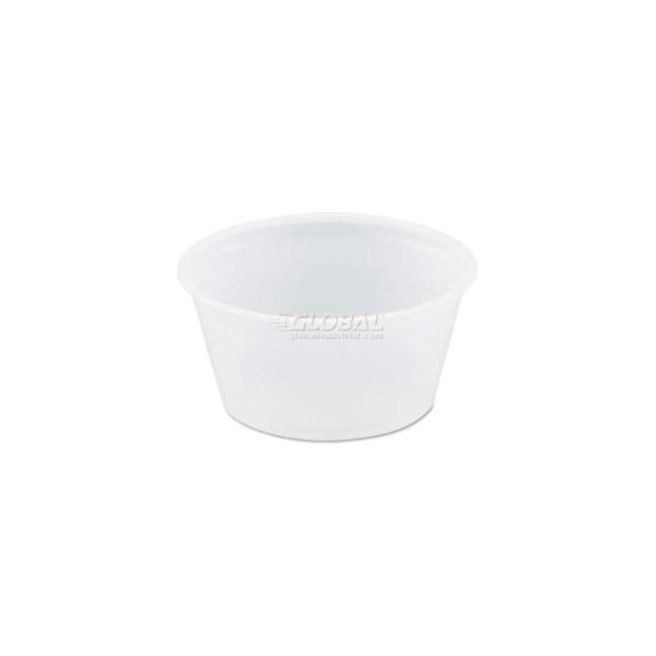 Dart SCCB200N, Souffle/Portion Cups, Plastic, 2 oz., 2500/Carton